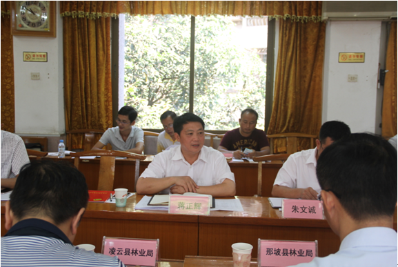 bt365网址蒋正辉局长部署迎检工作